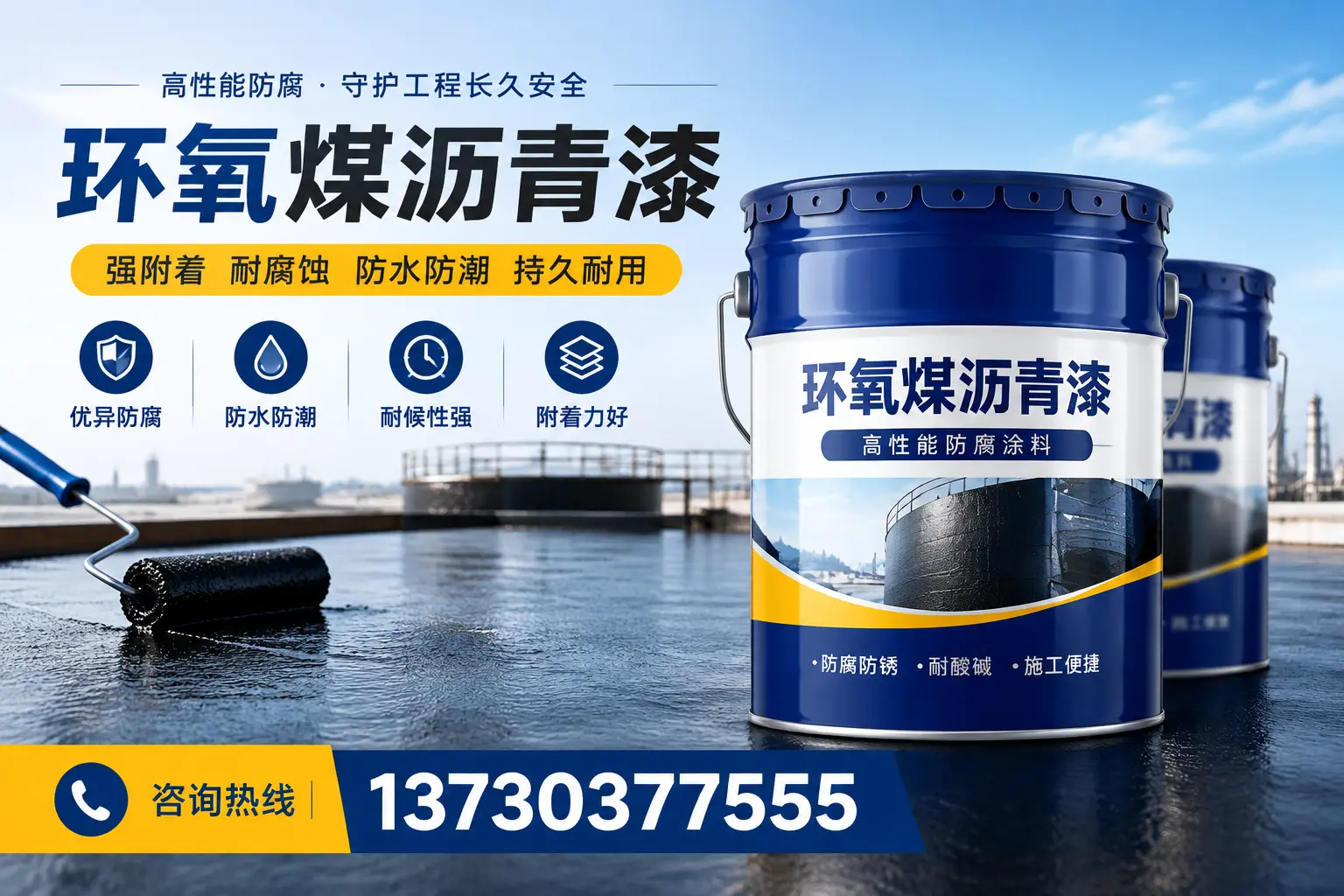 如何判断环氧煤沥青漆的质量？五原消费者指南