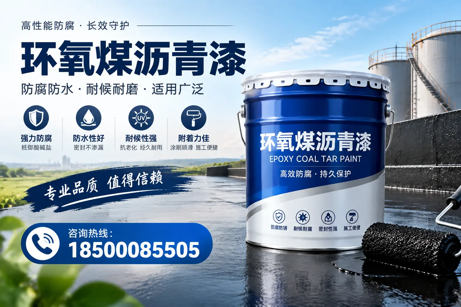 环氧煤沥青漆与油漆的区别，五原消费者最关心的问题